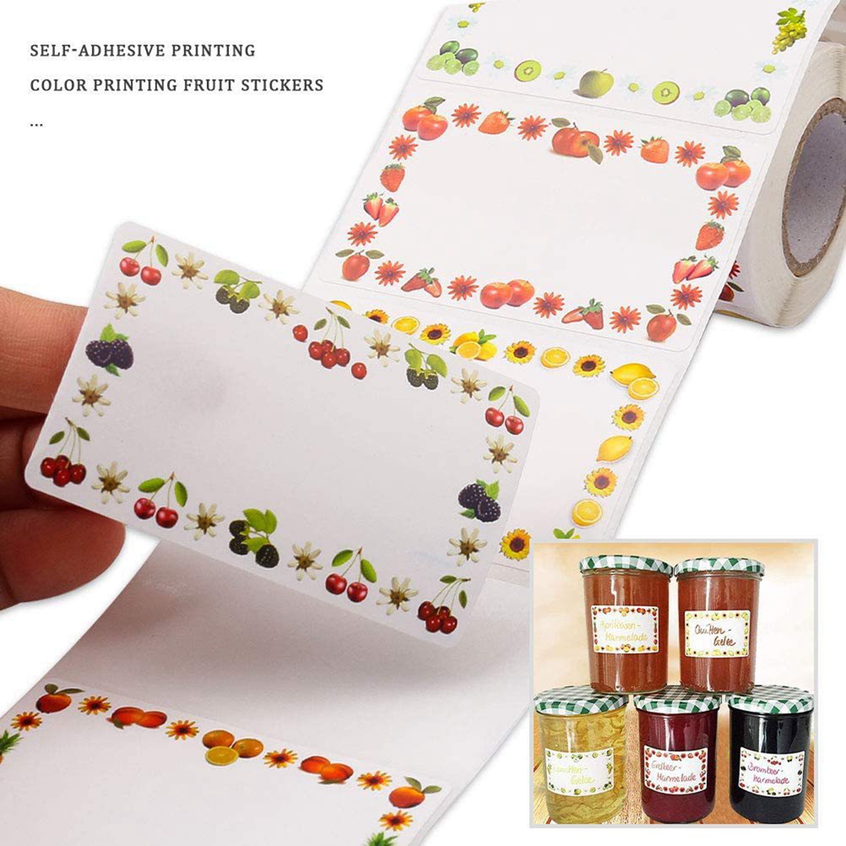 250Pcs Rectangle Canning Label - Food Storage Restaurant avis et prix