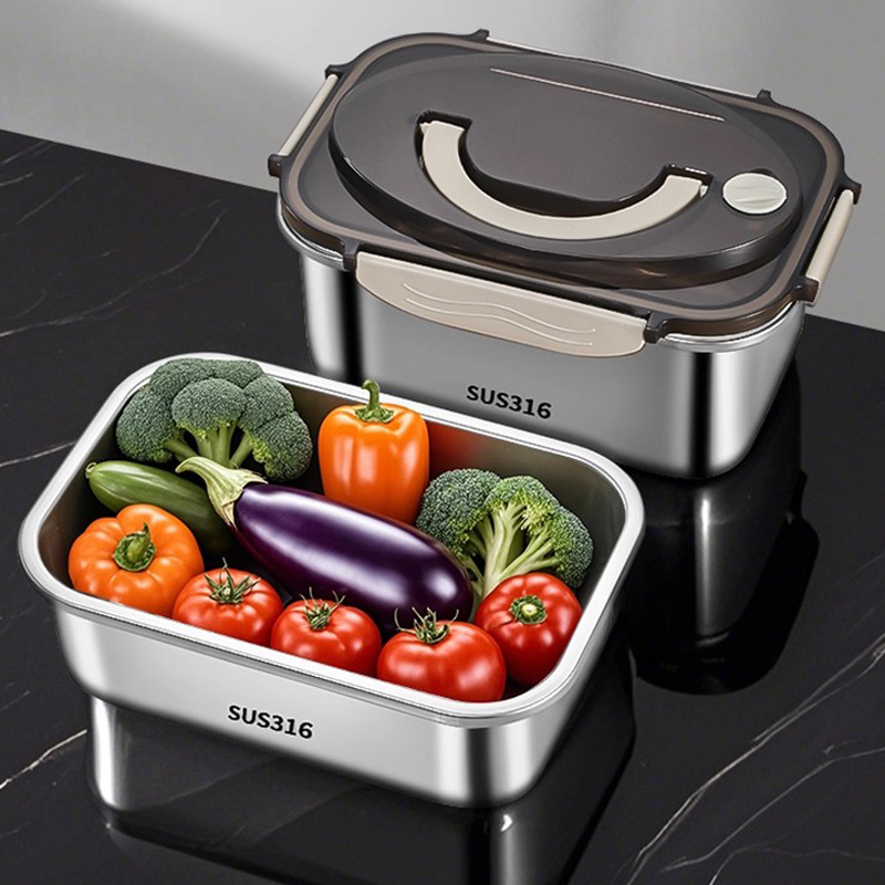 Stainless Steel Large Capacity - Food Storage Camping avis et prix