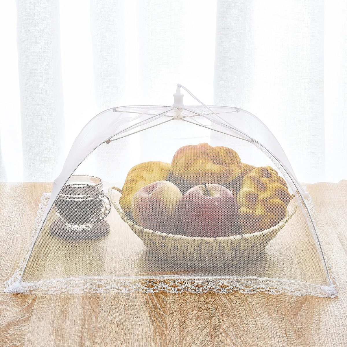Foldable Food Mesh Cover, Fly  - Food Storage Net avis et prix