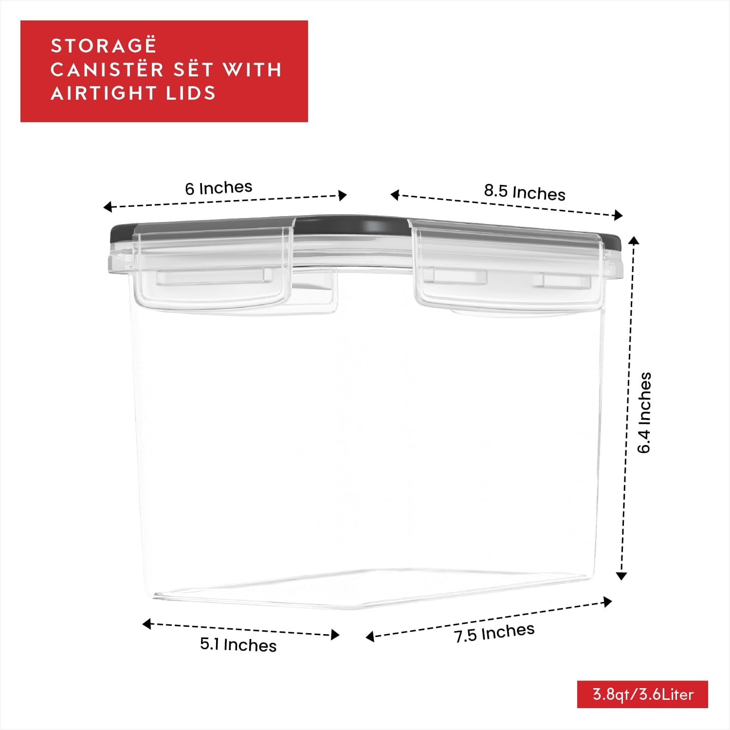 Flour Sugar Storage Containers - Food Storage In The Kitchen avis et prix