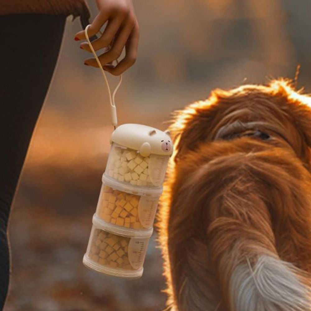 Practical Plastic Multi-Layer  - Food Storage Dog avis et prix
